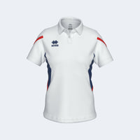 Errea Polo Carmen - White Navy Red