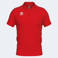Errea Polo Evo Short Sleeve (Junior) - Red