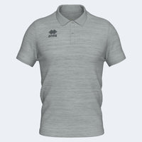 Errea Polo Evo Short Sleeve (Junior) - Gray Melange