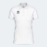 Errea Polo Evo Ladies Short Sleeve - White