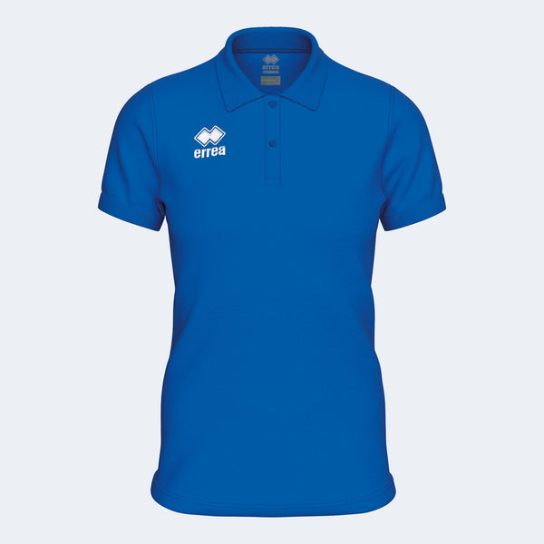 Errea Polo Evo Ladies Short Sleeve (Junior) - Blue