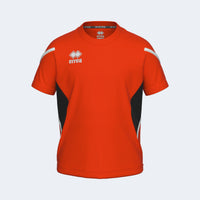 Errea Shirt Curtis Short Sleeve (Junior) - Orange Black White