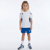 Errea Shirt Curtis Short Sleeve (Junior) - White Blue Navy