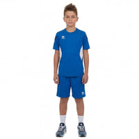 Errea Shirt Curtis Short Sleeve (Junior) - Blue White Navy