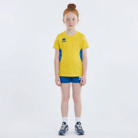 Errea Shirt Corinne Short Sleeve (Junior) - Yellow Blue White