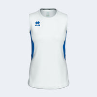 Errea Singlet Carry - White Blue Navy