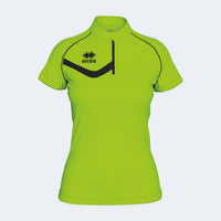 Errea Shirt Shelly Short Sleeve (Junior) - Green Fluo Black
