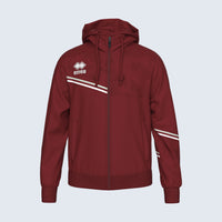 Errea Eber Sweatshirt (Junior) - Maroon Gray White