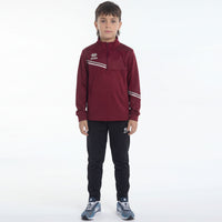 Errea Top Elias (Junior) - Maroon Gray White