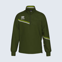 Errea Top Elias (Junior) - Military Green Fluo White