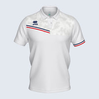 Errea Emir Polo Short Sleeve - White Navy Red