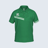 Errea Emir Polo Short Sleeve (Junior) - Green Gray White