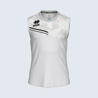 Errea Singlet Eloy (Junior) - White Black Anthracite