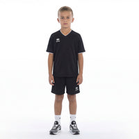 Errea Shirt Leonard Short Sleeve (Junior) - Black White