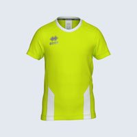 Errea Shirt Remy Short Sleeve (Junior) - Yellow Fluo White
