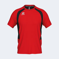 Errea Adrien Shirt Short Sleeve - Red Black