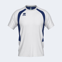 Errea Adrien Shirt Short Sleeve (Junior) - White Navy