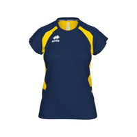 Errea Shirt Anika Short Sleeve - Navy Yellow