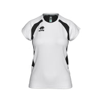 Errea Shirt Anika Short Sleeve (Junior) - White Black
