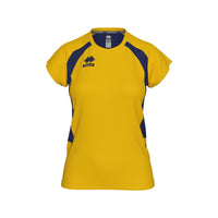 Errea Shirt Anika Short Sleeve (Junior) - Yellow Navy