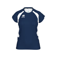 Errea Shirt Anika Short Sleeve (Junior) - Navy White