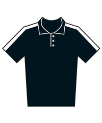 Finden & Hales Adults Team Polo Shirt - Black/White