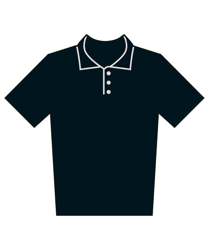 Finden & Hales Kids Team Polo Shirt - Black