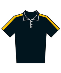 Finden & Hales Kids Team Polo Shirt - Black/Gold