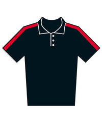 Finden & Hales Kids Team Polo Shirt - Black/Red