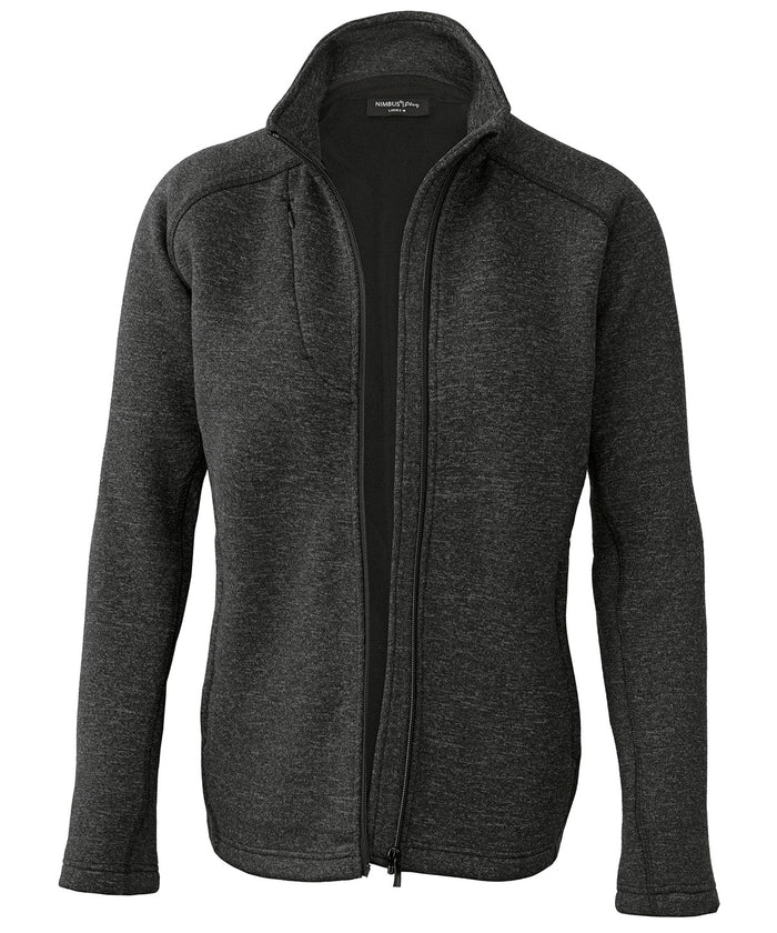 Nimbus Women’s Montana – Knitted Fleece Jacket - Dark Grey Melange