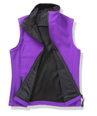 Result Printable Softshell Bodywarmer - Purple/Black