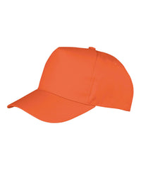 Resultrecycled Core Junior Recycled Printer’s Cap - Orange