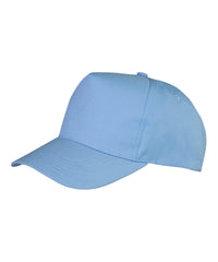 Resultrecycled Core Junior Recycled Printer’s Cap - Sky