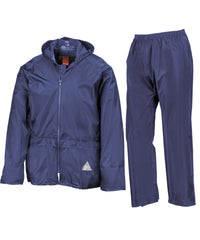Result Waterproof Jacket and Trouser Set - Royal