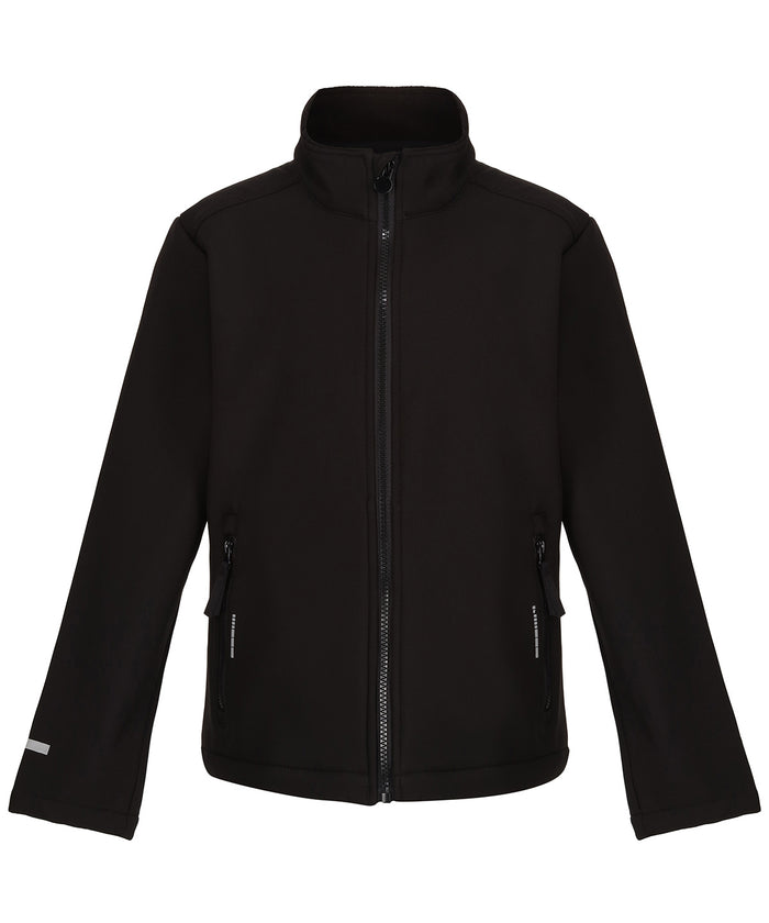 Regattajunior Kids Ablaze Softshell Jacket - Black