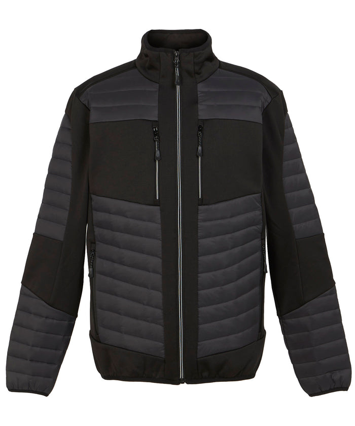 Regatta E-Volve Unisex Thermal Hybrid Jacket - Ash/Black