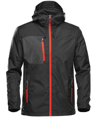 Stormtech Olympia Shell - Black/Azure Blue