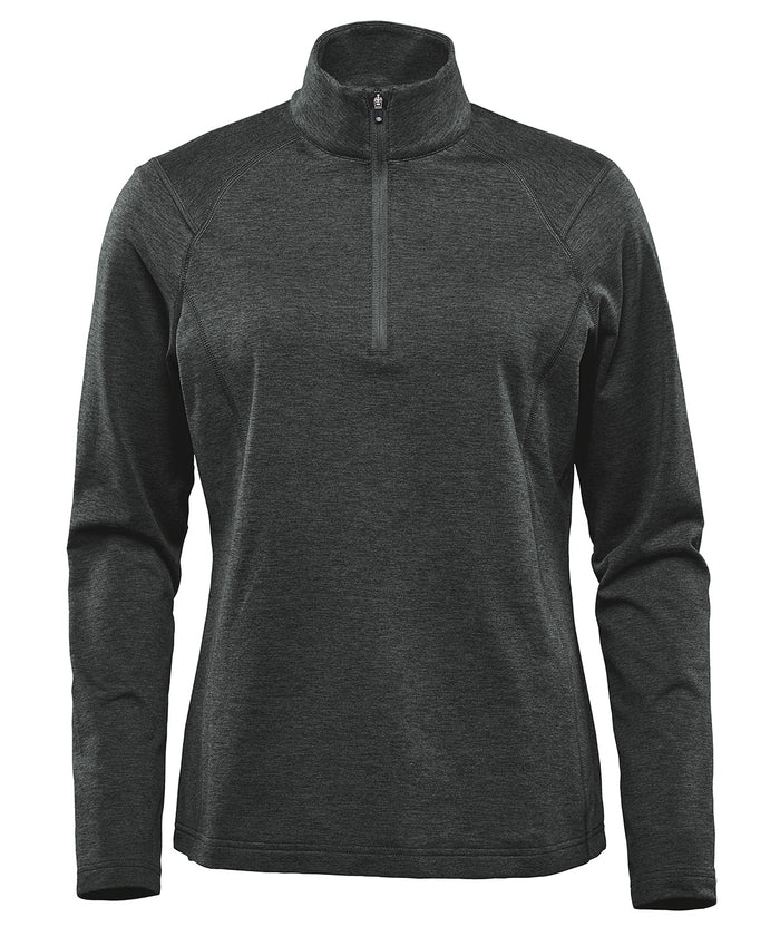 Stormtech Women’s Treeline ¼-zip Fleece - Black Heather