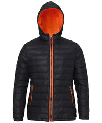2786 Women's Padded Jacket - Black /Bright Yellow