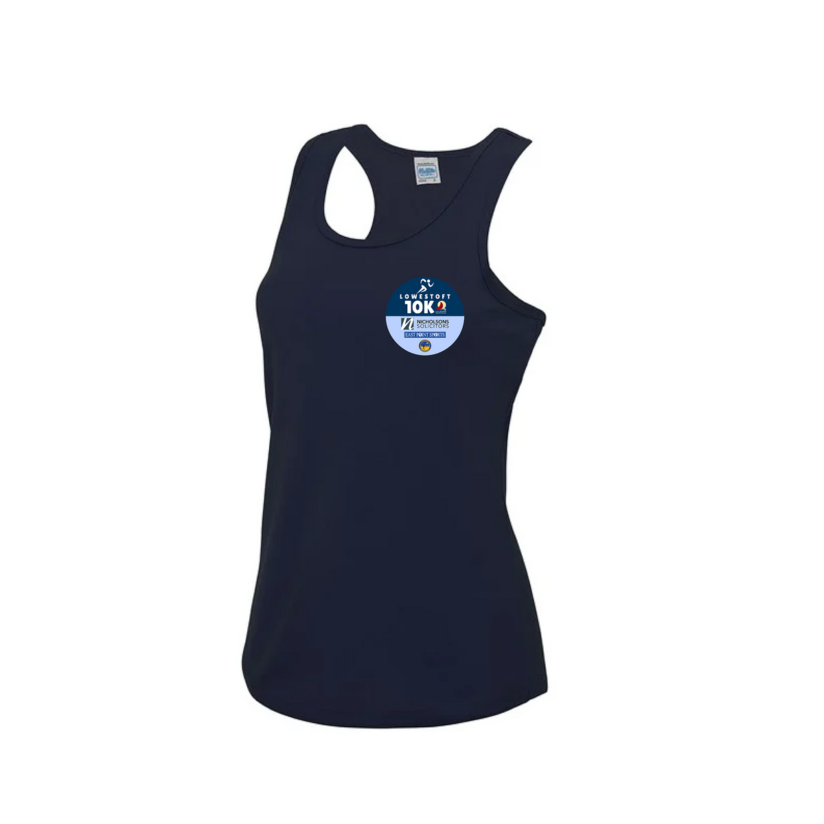 Women's French Navy Running Vest