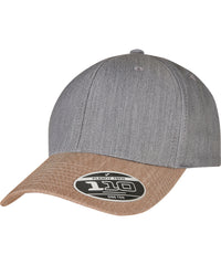 Flexfit 110 Melange Mix Cap - Dark Grey/Black