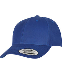 Flexfit Premium Curved Visor Snapback Cap - Royal