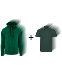 ProRTX Staff Pack in Bottle Green - 5 Pro Hoodies and 5 Pro Polos
