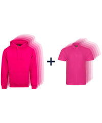 ProRTX Staff Pack in Fuchsia - 5 Pro Hoodies and 5 Pro Polos