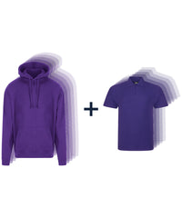 ProRTX Staff Pack in Purple - 5 Pro Hoodies and 5 Pro Polos