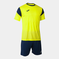 Joma Phoenix Two-piece (Junior) - Fluorescent Yellow Navy Blue
