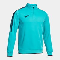 Joma Olimpiada Sweatshirt (Junior) - Fluorescent Turquoise Black