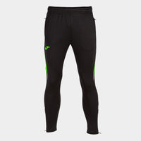Joma Championship VII Long Pants (Adult) - Fluorescent Green Black