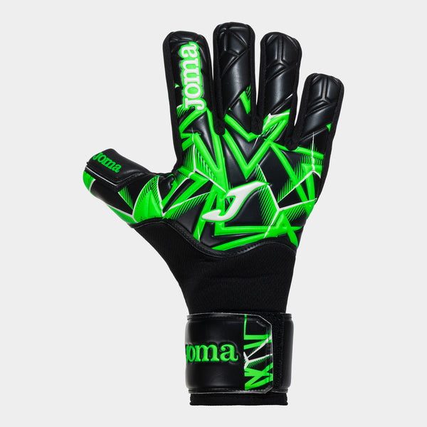 Joma Brave Goalkeeper Gloves (Junior) - Fluorescent Green Black