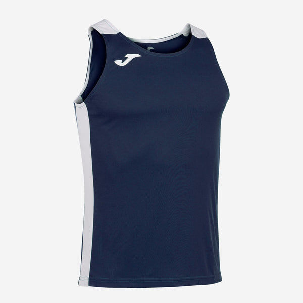 Joma Record II Tank Top (Adult) - Navy Blue White